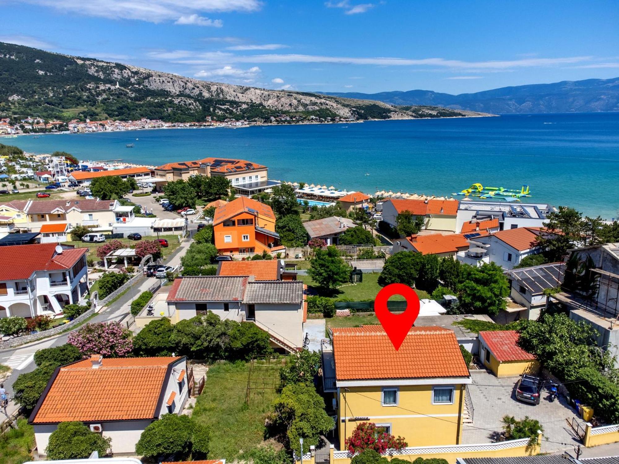 Apartments Bianca Baška Exteriör bild